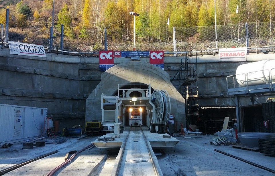 La Maddalena Adit on the Turin - Lyon High Speed Rail Line Project